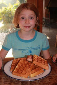 orange & Almond Waffles - A Gemperle Farms Favorite Recipe