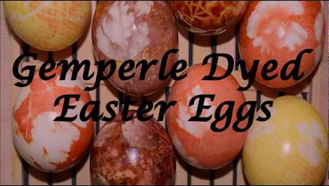 How to Make Naturally Dyed Easter Eggs. The Gemperle Farms Favorites