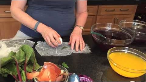 Modesto Bee Video - naturally dyed easter eggs with Kristi Gemperle