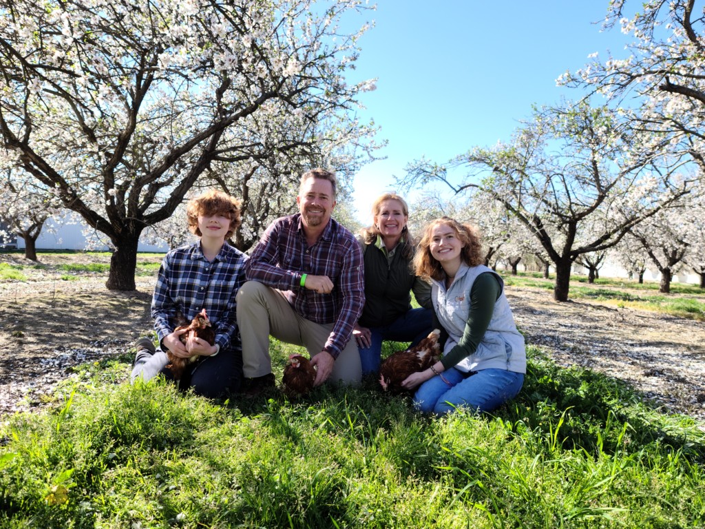 Gemperle Family Farms Sustainability in egg and almond farming.